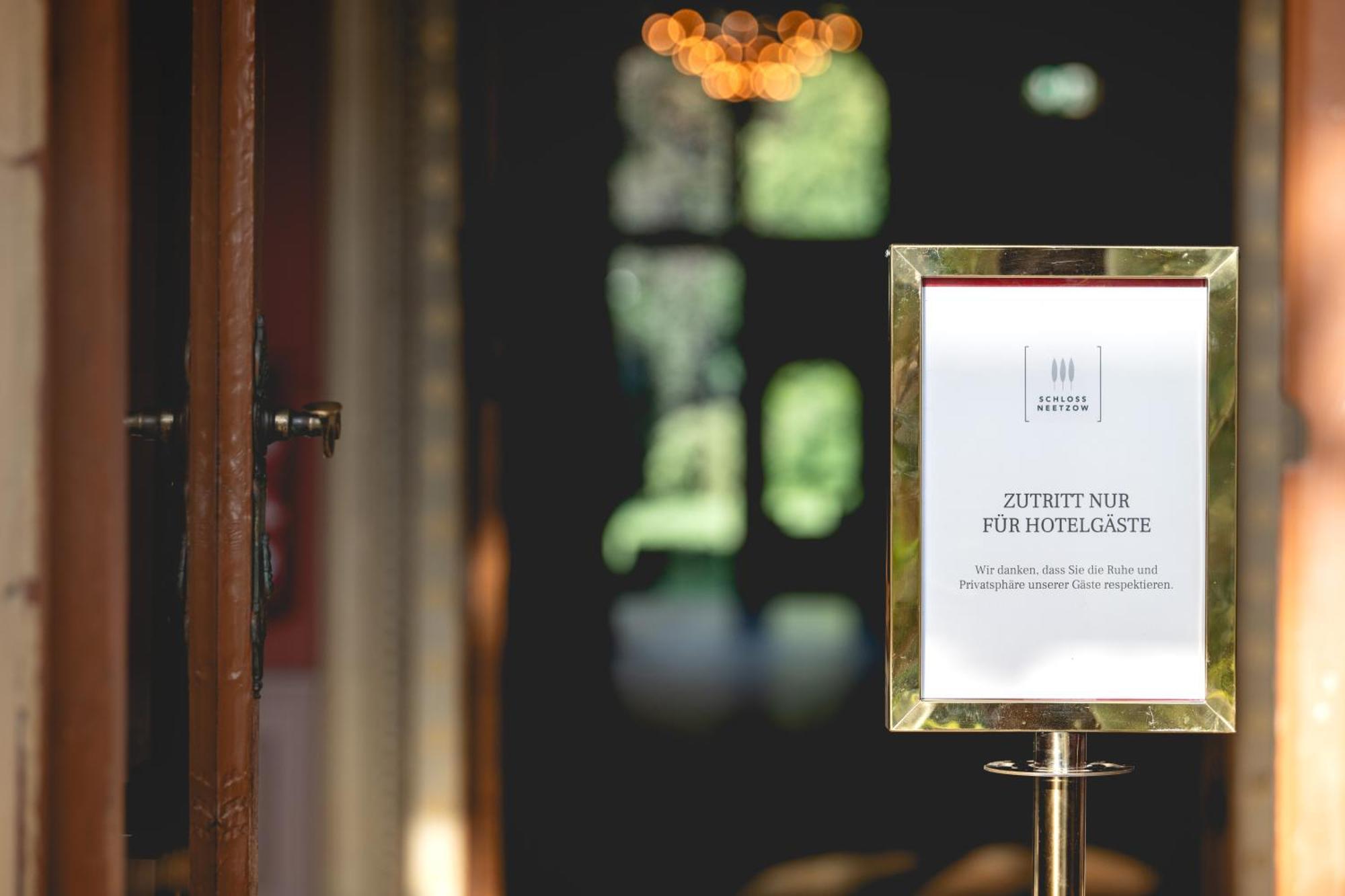 Hotel Schloss Neetzow Eksteriør billede
